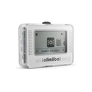 Allmiibo Smart NFC Emulator, Compatible with Switch/3DS, 50+ Games and 3000 NFC Data Storage, 1.2" OLED Screen