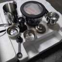 (2026 Upgrade) Gevi 20 Bar Espresso Machine with Grinder & Milk Frother, Professional Coffee Maker for Home, Cappuccino & Latte, Removable Water Tank, Steam Wand (Silver-Coloured)