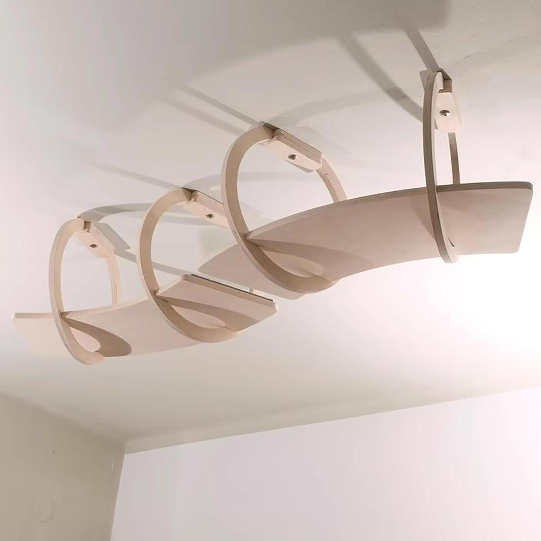 Wall Cat Furniture, Cat Bridge, Wall Cat Shelves, Sky Corridor, Wooden Cat Shelf for Wall, DIY Freedom Assembly