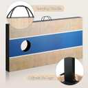 Cornhole Sets 4 x 2 ft / 3 x 2 ft with 8 Bean Bags Regulation Size, Corn Hole Games for Adults Outdoor Bean Bag Toss Game