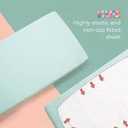 SmoothNovelty 4 Pcs Baby Crib Sheets Spring Wildflower Crib Mattress Sheets Newborn Nursery Essentials for Baby Newborn Neutral Receiving Gifts, Soft Breathable, 28 x 52 x 8 Inches