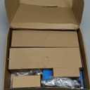 Door Access Control System 1200lbs Magnetic Lock Kit with ZL Bracket 4 Remote Controls Stainless Steel Exit Button (Inswinging)