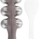 New Housewarming DIY Rice Baller Shakers Rice Ball Molds Lunch Maker Mould Sushi Maker Mould with a Mini Rice Paddle Onigiri Mold Ball Shaped Kitchen Tools Food Decor for 1 Set