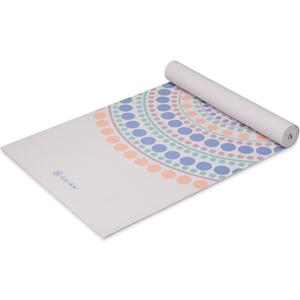 Gaiam Yoga Mat - Premium 6mm Print Extra Thick Non Slip Exercise & Fitness Mat for All Types of Yoga, Pilates & Floor Workouts (68"L x 24"W x 6mm Thick)