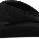 Rocket Dog womens Sunset Flip Flop, Black, 6 US