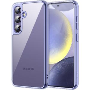 JETech Case for Samsung Galaxy S24 5G, Non-Yellowing Shockproof Bumper Protective Phone Cover, Anti-Scratch Hard PC Back (Cobalt Violet)