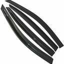Smoked Window Visors Deflectors Rain Guards for 2013-2017 Honda Accord