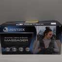 RESTECK Massagers for Neck and Back with Heat - Deep Tissue 3D Kneading Pillow, Electric Shiatsu Shoulder Massage, Foot, Legs,Body - Relieve Muscle Pain - Office, Home & Car