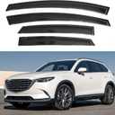 IG Window Visors Fit for 2016-2023 Mazda CX-9, Out-Channel Rain Guards Vent Wind Deflectors 4PC, Car Accessories for 16-23 Mazda CX9