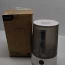 Homvana Humidifiers for Bedroom Home, 3.6 L Cool Mist Top-Fill 34H Super Long Time, Quiet 23dB, Baby Humidifier, Oil Diffuser for Large Room, House, Plant, Nursery, Office, BPA FREE, Ultrasonic (Grey)