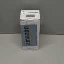 Small Table Lamp for Bedroom - Bedside Lamps for Nightstand, Minimalist Night Stand Light Lamp with Square Fabric Shade, Desk Reading Lamp for Kids Room Living Room Office Dorm (12.8in, Cream & Black)