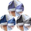 3 Pack Adult Bibs, Microfiber Super Soft Eating Cloth for Adults, Disabled, Adjustable, Dining Clothing Protector