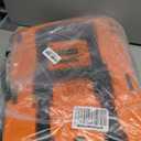 Folding Hand Truck500lbs, Portable Heavy Duty Dolly Cart, 6 Wheels Collapsible Luggage Cart with 2 Elastic Ropes - Compact Trolley Cart for Easy Moving - Ideal Hand Cart for Travel and More (17, Orange)