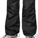 Adnee 2 PCS Lawn Care Leg Gaiters-Weed Eating Leg Protectors-Garden Trimming Leg Chaps-Adjustable Leg Guards for Garden and Farm Working, Black