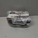 2 x Kids Heated Socks - Boys and Girls Electric Heating Wool Knee High Skiing Socks, 5000mAh Battery Pack (Small-Medium, Black)