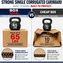 BOX USA Large Moving Boxes 20"L x 20"W x 15"H 12-Pack - Corrugated Cardboard Box for Shipping, Mailing, Packing, Packaging and Storage