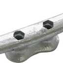 2 x SeaSense 10IN Galvanized Cleat Grey