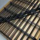 FOREHOGAR Metal Garden Fence 33.3in (H) x 23.3ft (L), 10 Panels + 11 Stakes Dog Fence Border Fence Animal Barrier, No Dig Garden Fencing for Yard Flower Bed Lawn Patio Outdoor, PIN332810 Black