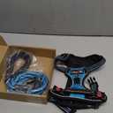 No Pull Dog Harness Adjustable Reflective Oxford Easy Control Medium Large Dog Harness with A Free Heavy Duty 5ft Dog Leash