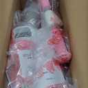 Bobike Toddler Balance Bike Toys for 1 to 4 Year Old Girls Boys Adjustable Seat and Handlebar No-Pedal Training Bike Best Gifts for Kids (Pink)