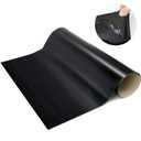 Yaocom 4 x 8 ft Black Aluminum Trailer Skin 0. 02", Rv Siding Panels Metal Enclosed Trailer Sheet Flashing roll for Prevents Roofing Stains Concession Truck Food Truck Dry Van Recreational Vehicle
