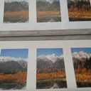 Hongkee 10x20 Picture Frame Set of 2, Rustic Grey Wood Frame with Real Glass Collage Frame, Display Pictures Three 5x7 With Mat or 10 x 20 Without Mat - Horizontal or Vertical Wall Mounting, 10x20 in matted to 3-5x7