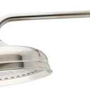 Kingston Brass K225K18 Designer Trimscape Victorian 10-inch Showerhead with 17-inch Rain Drop Shower Arm, Brushed Nickel