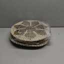 Tatuo 11 Pcs Boho Wall Basket Decor Bulrush Woven Wall Hanging Art Round Farmhouse Rustic Handmade Wicker for Summer Home, Bedroom, Living Room, Kitchen Decorations, Multi Sizes(Vivid)