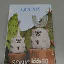 Kids U Shaped Electric Toothbrush, Automatic 360 Sonic Cleaning, 6 Modes, 4 Brush Heads, Cute Cartoon Koala Design (2-6 Age (Grey Blue))