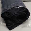 NICETOWN Black Velvet Blackout Curtains 96 inch Long for Bedroom and Living Room, Thermal Curtains Solid Heavy Rod Pocket Drapes/Window Treatments for Hall, Theater (2 Pieces, 52 W)