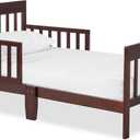 Dream On Me Finn Toddler Bed, GREENGUARD Gold, Pinewood, Espresso