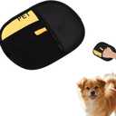 lasuroa 2pcs Pet Hair Removal Gloves for Dogs & Cats, Reusable Double Size Electrostatic Pet Grooming Gloves Washable Cat Hair Remover for Furniture Couch Carpet Car Seat