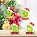 Christmas Ornament 2026 for Christmas Tree Hanging DecorationsDated Resin Ornaments 2026 Keepspake Yearly for Holiday Decorative Gift (2026)