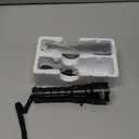 Wdtpro LED Rechargeable Flashlight 2Pack, 3Modes Super Bright High Lumens Flashlights, Zoomable Tactical Flashlight with LCD Display, IP65 Waterproof Flashlights for Home Emergency Camping & Gifts Men (Black)