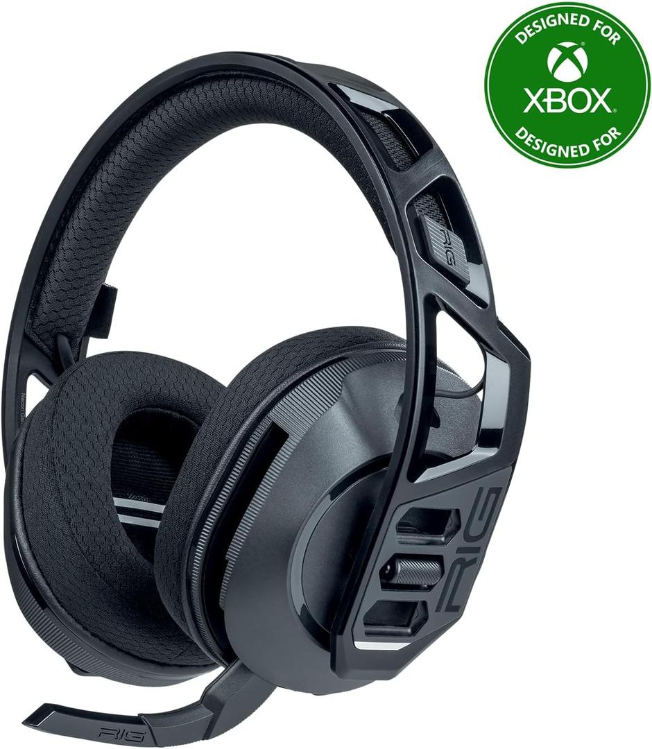 RIG 600 PRO HX Dual Wireless Universal Gaming Headset with Bluetooth for Xbox Series X|S, Xbox One, PlayStation PS4, PS5, Nintendo Switch, PC, USB & Mobile - Black