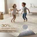 8x10 Area Rugs Living Room: Washable Large Neutral Beige Rug Abstract Soft Modern Stain Resistant Indoor Floor Non-Slip Carpet for Bedroom Nursery Kids Office Playroom Dining Room Under Table Home