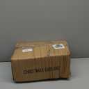 9FT Christmas Garland with Lights, Timer Artificial Lighted Garland Indoor for Stairs, Fireplace, 50 Lights Green Garland, Christmas Decoration with Cones & Red Berries & Pine Needle