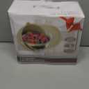 4-1 Colander with Bowl Set - Rotatable Strainers for Kitchen, Food Strainers and Colanders, Funny Presents for Women, Fruit Cleaner, Veggie Wash, Aesthetic Kitchen Gadget Essentials - Beige