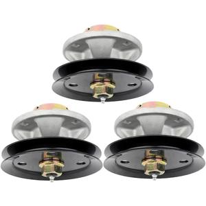 ECCPP 3 pack Mower Spindles fit for JOHN DEERE: AM115720, AM116065, AM121229, AM121342, for MTD for CUB CADET for TROY-BILT: 7-03171, B1JD40, for OREGON: 82-333, for ROTARY: 11278, for STENS: 285-109