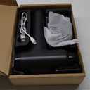 Massage Gun Deep Tissue, Handheld Electric Muscle Massager, High Intensity Percussion Massage Device for Pain Relief with 9 Attachments & 30 Speed(Black)