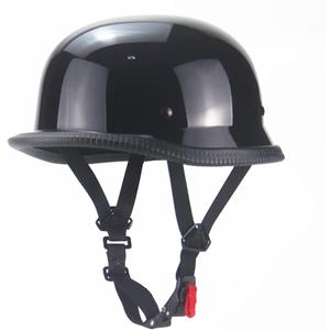 Half Bikes Motorcycle Helmet Halfs Shell Helmet German Style Motorcycles Helmets for Chopper Cruiser Bike (XX-Large)