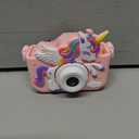 Unicorn Toys Camera for Kids Girls Age 3-8, Toddler Kids Digital Camera Christmas Birthday Gifts for 3 4 5 6 7 8 Years Old Girl, Cute Selfie Video Camera, HD 1080P, 32GB SD Card Included, Pink