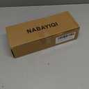 Sliding Glass Patio Door Handle Replacement Set, Zinc Diecast, Fits 1-3/8" to 2-1/4" Thick Doors, 3-15/16inch(10cm) Hole Spacing Non-keyed (Offset Position, White)