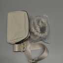 Junipooch Unisex Mini Belt Bag with Adjustable Strap Small Fanny Pack for Workout Running Traveling Hiking, Ivory