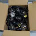 addlon LED Outdoor String Lights 48FT with Edison Vintage Shatterproof Bulbs and Commercial Grade Weatherproof Strand - ETL Listed Decorative Lights for Patio Garden