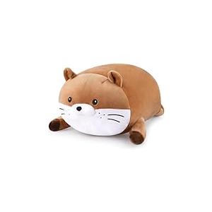 KOPHINYE Weighted Stuffed Animal, 12inch 1.4lbs Cute Otter Weighted Plush Pillow for Kids, Soft Stuffed Otter Soothing Cuddle Sleeping Pillow for Kids Boys, Girls, Birthdays Gifts