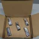 5Pcs Upgraded WB03X29300 Gas Stove Knobs for GE Range Surface Burner Knob, Gas Range Knobs Replacements for JGP3030SL1SS JGP3030SL2SS Cooktop Knob Replace for GE Part Number AP6301265 4585904