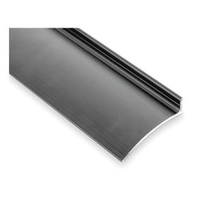 Pemko Aluminum Door Bottoms Overhead Rain Top Drip, Clear Anodized, 2-1/2W x 52"L x 5/8H - 346C52