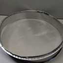 Stainless Steel Vibrating Sifter Screen, 20 Mesh Replacement Screen For 19.6" Powder Sifter Machines, Easy Cleaning, Rust Resistant, For Flour Powder Grain Food Processing Applications