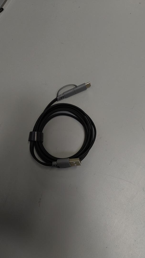 ZGear 6 Foot Flat Sync & Charge Cable For USB C and Micro USB